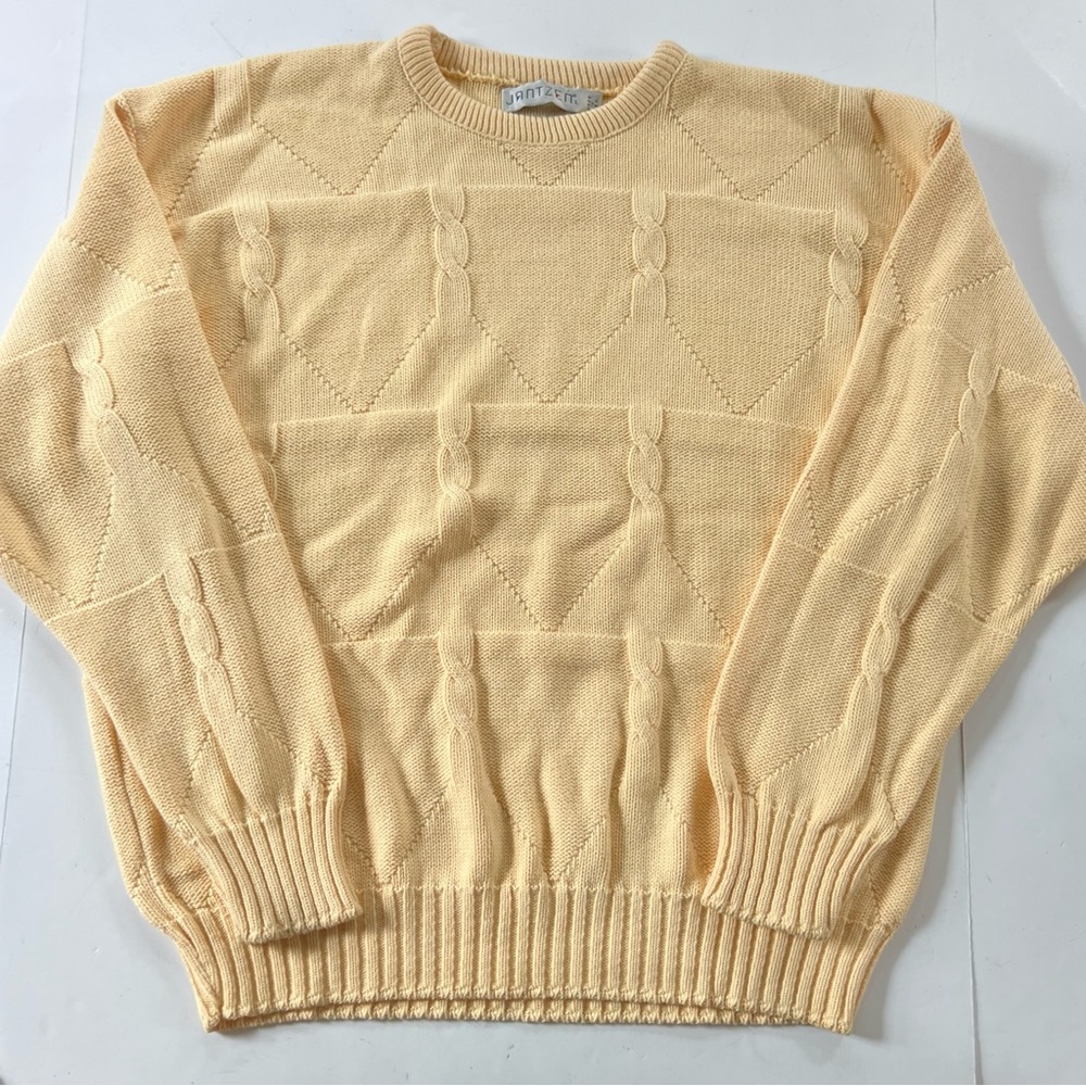 Vintage Jantzen Pastel Grandpa Sweater